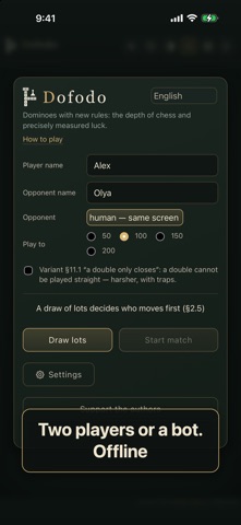 Dofodo: Dominoes, New Rules Screenshot 6 of 7
