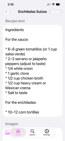 Foodies Recipes screenshot