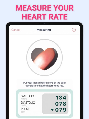 Blood Pressure Free Pro iPad screenshot