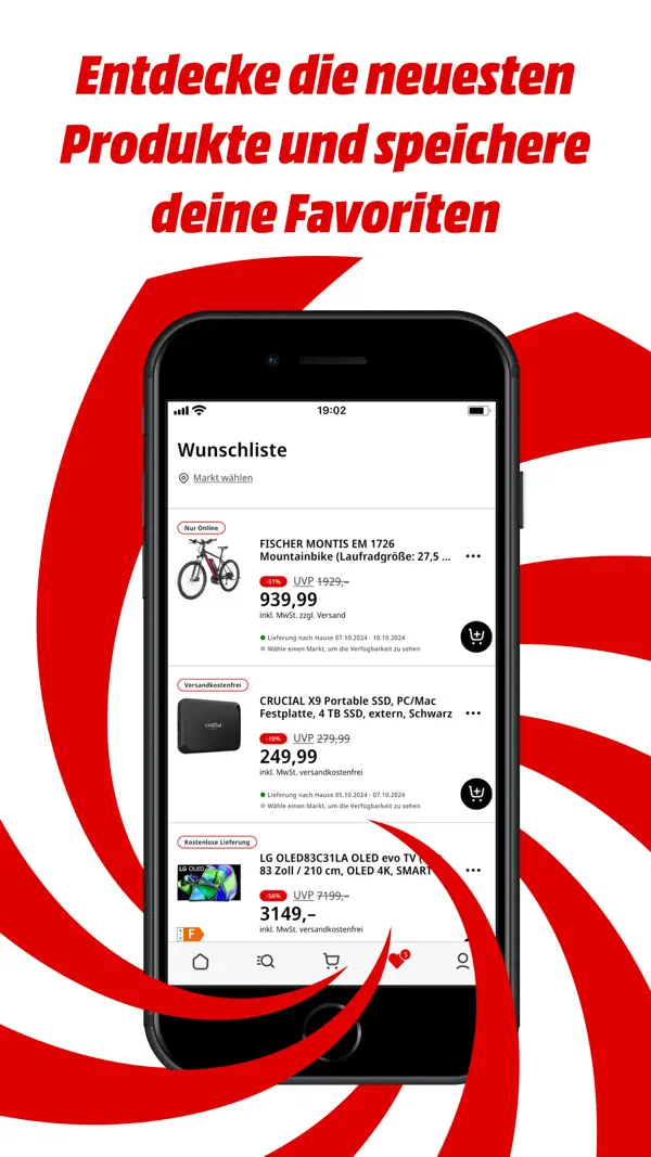 MediaMarkt Deutschland iPhone App Screenshot 7 – Shopping
