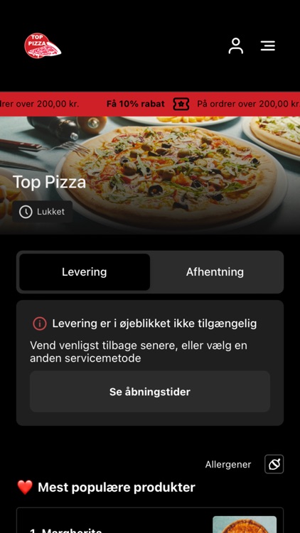 Top Pizza DK