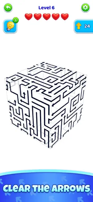 3D Arrow Maze:Tap Out screenshot 4