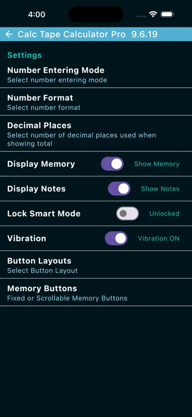 Calc Tape Calculator Pro screenshot 5