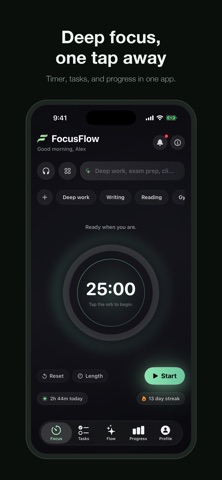 FocusFlow: Be Present Screenshot 1 of 10