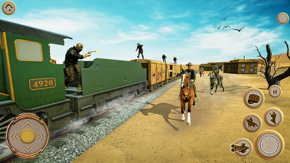 #1. West Gunfighter Cowboy Game (iOS) 由: Amir Khurshid