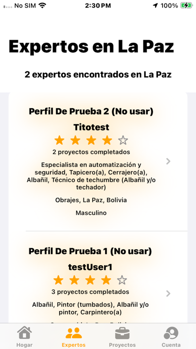 App screenshot