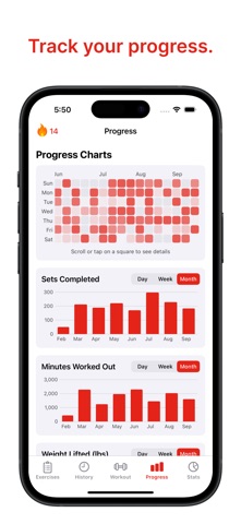 Flexer: Gym Workout Tracker Screenshot 3 of 7