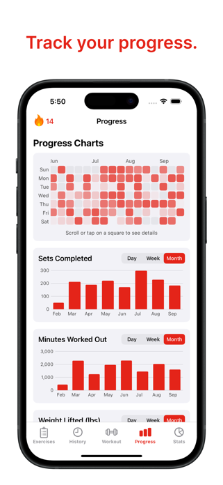 Flexer: Gym Workout Tracker Screenshot 3 of 7