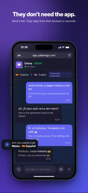 Yallamigo: Translator Chat screenshot 2