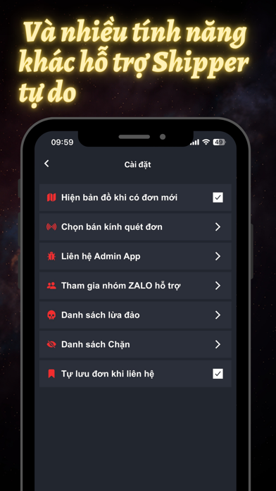 GOJO - Shipper Tự Do Screenshot