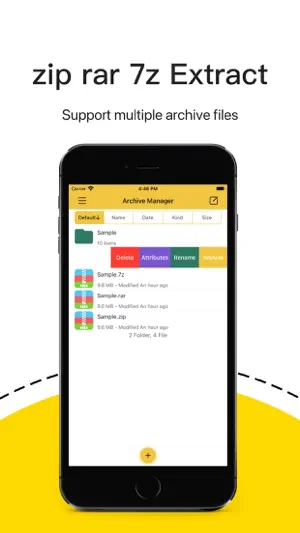 Unzip – ZIP RAR 7Z Extractor screenshot 1