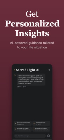 Daily Bible-Bible Chat & Study iPhone screenshot