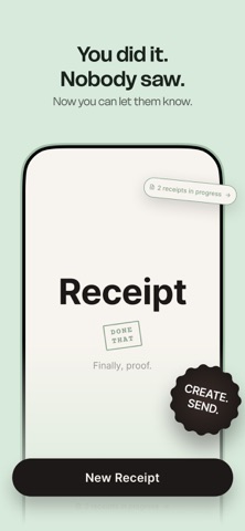 Receipt. [Done that] Screenshot 1 of 7