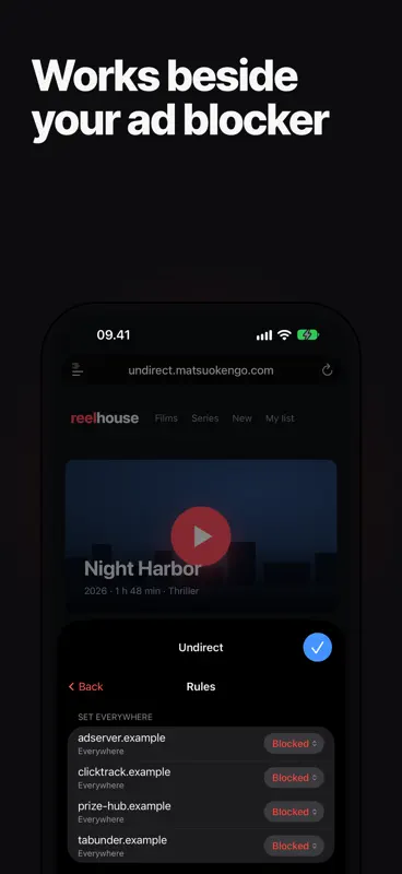 Undirect - Popup Blocker screenshot 4 of 5