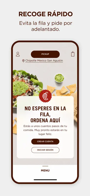 Chipotle México screenshot 1 of 4