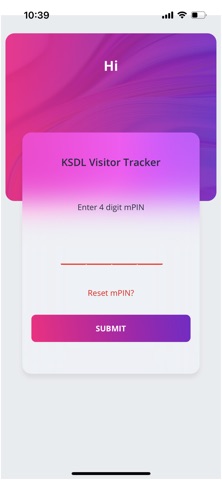 KSDL Visitor Tracker screenshot