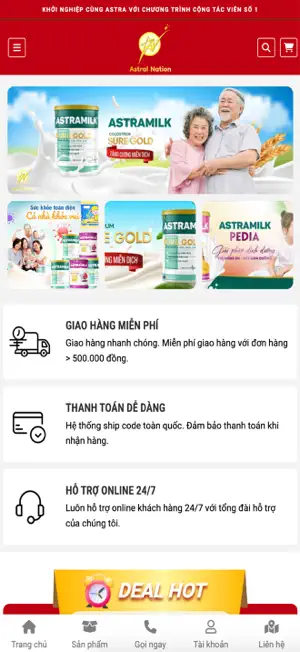 Astra Shop screenshot 2