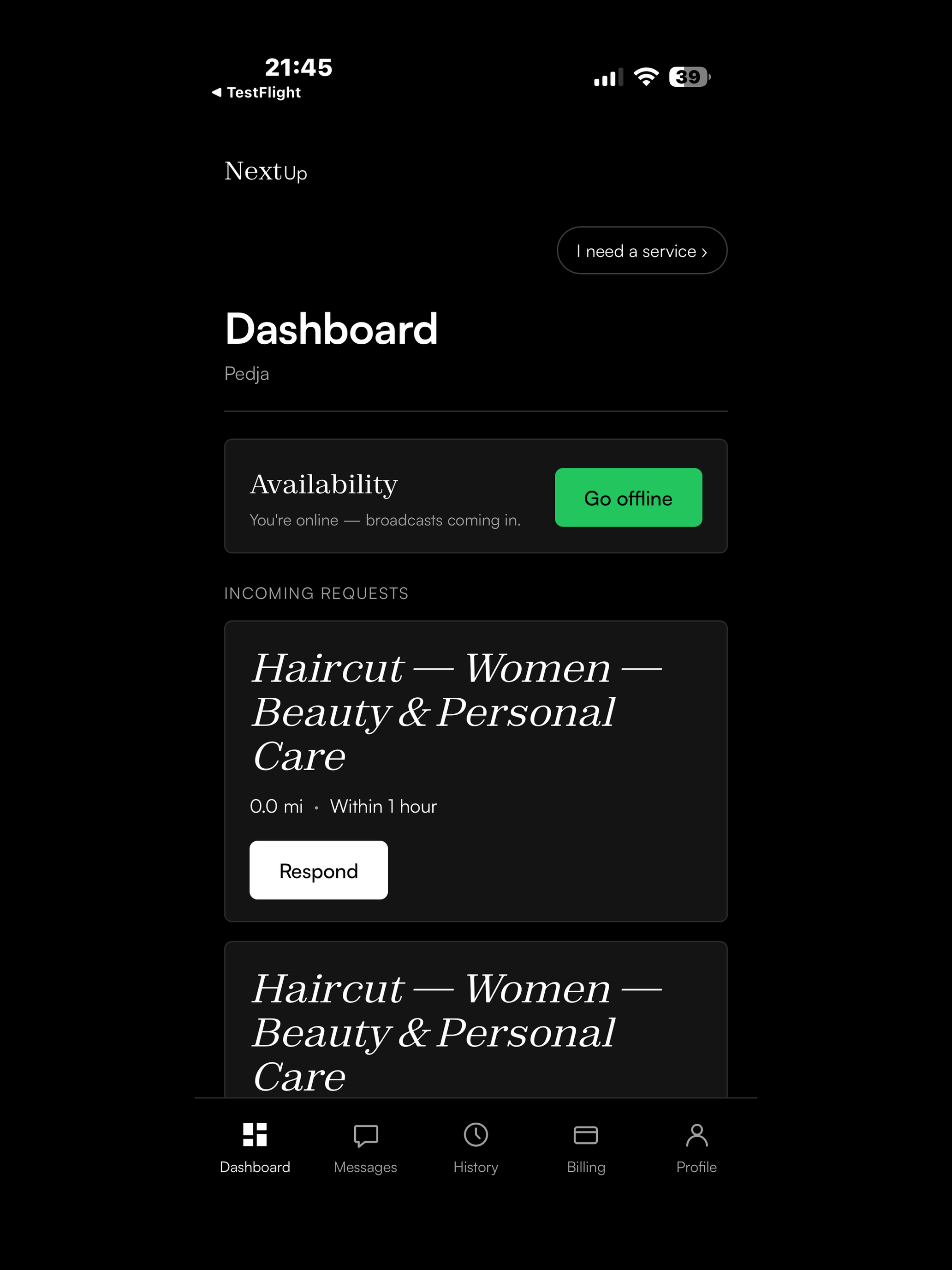 NextUp Services screenshot 12