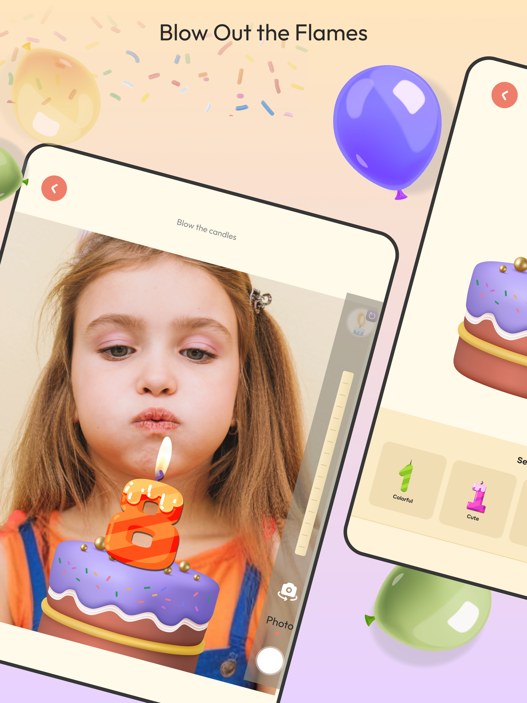 Blow Birthday Virtual Candles screenshot 6