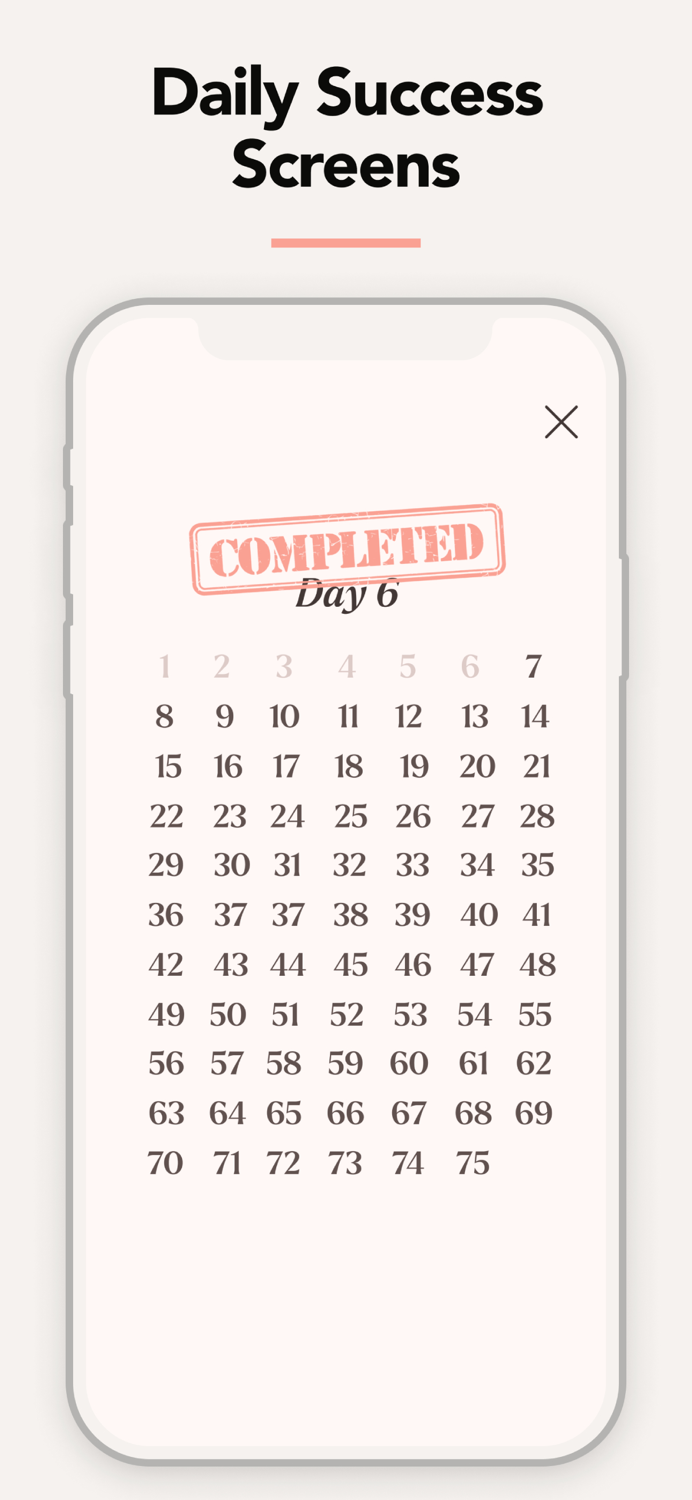 75 Soft Challenge by Mary