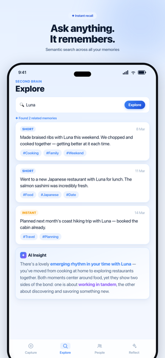 Second Brain - AI Memory Screenshot 4 of 6