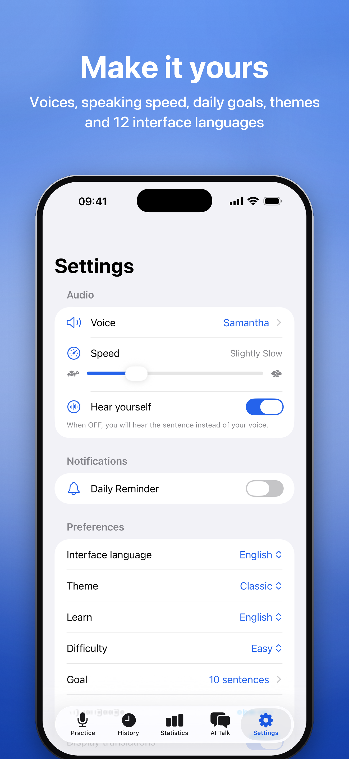 Articulate: AI Pronunciation screenshot 7