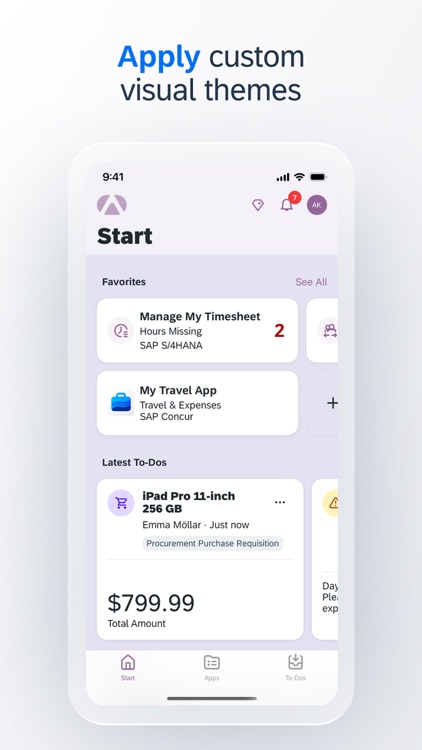 SAP Mobile Start screenshot-6