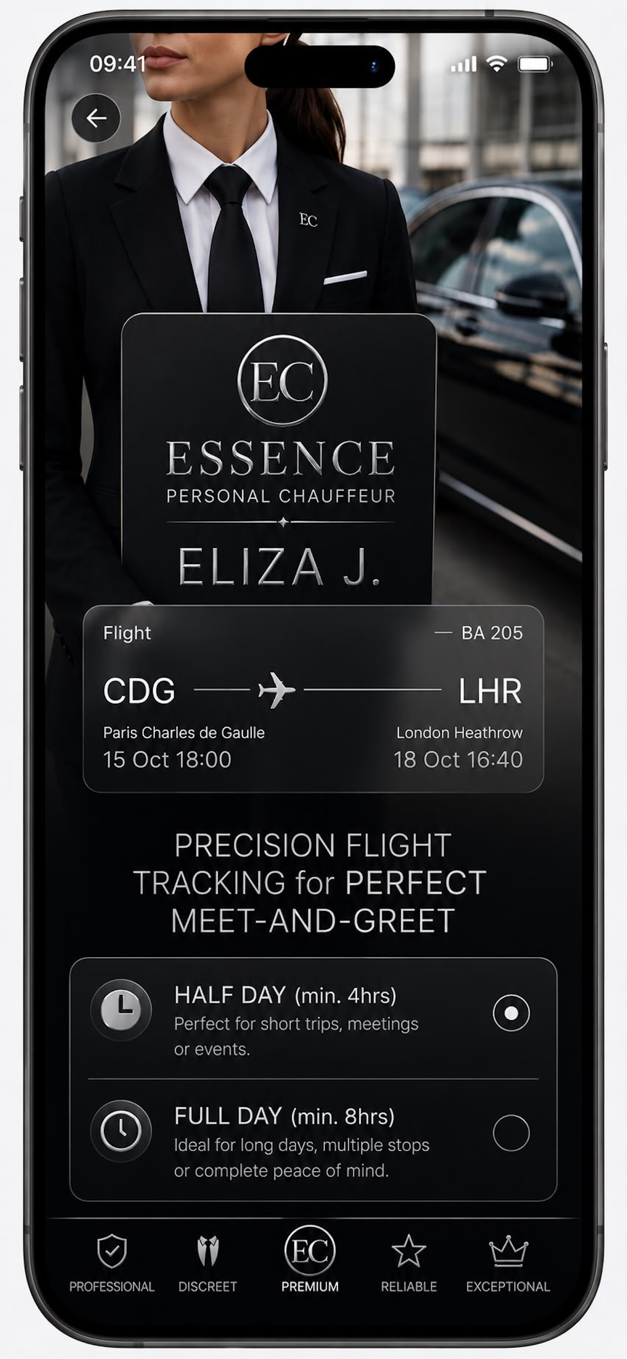 Essence Personal Chauffeur screenshot 3