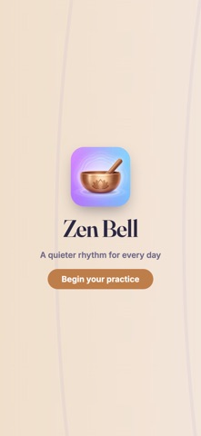 Zen Bell: Meditation Journal iPhone screenshot