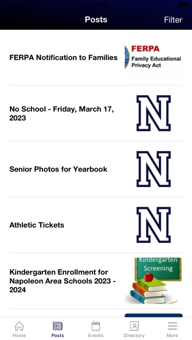 Napoleon Area City Schools Screenshot