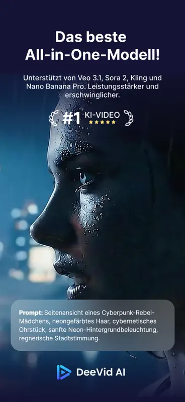 DeeVid - AI Video Generator screenshot 1 of 8