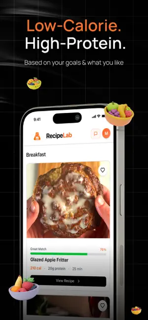 RecipeLab - Healthy Recipes screenshot 2