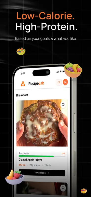 RecipeLab - Healthy Recipes screenshot 2 of 5