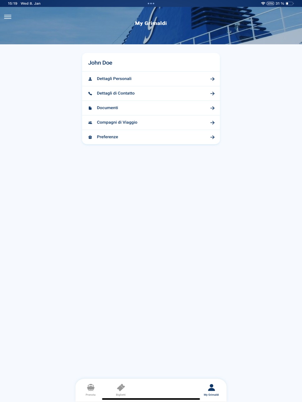 iPad screenshot