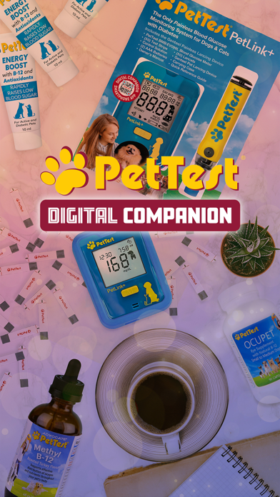 PetTest Digital Companion App Screenshot
