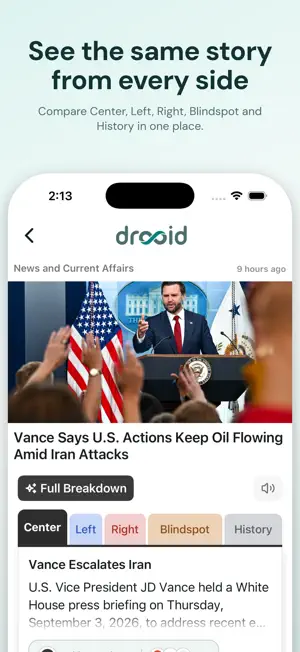 Drooid: News from All Sides screenshot 1