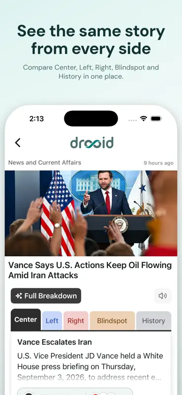 Drooid: News from All Sides screenshot 1 of 5
