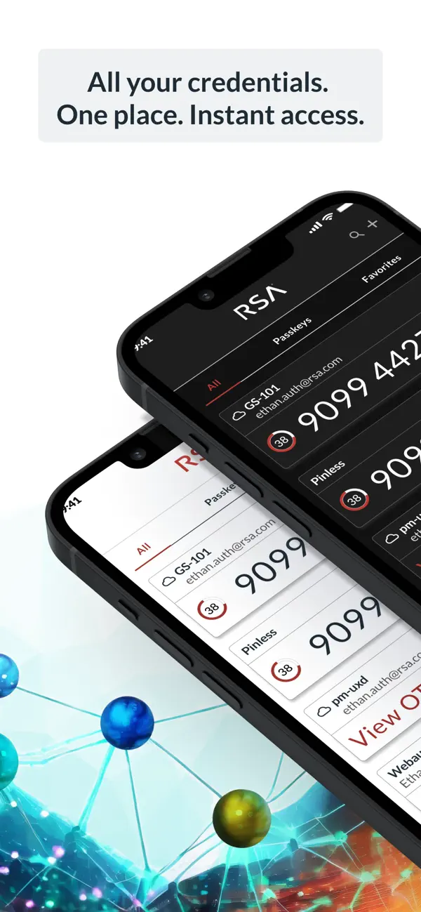 Screenshot #1 pour RSA Authenticator (SecurID)