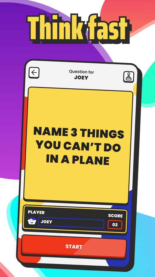 #5. 5 Second Rule: Incoherent Game (iOS) By: Teo Braun