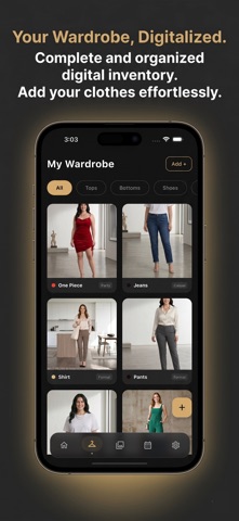Wearly AI: Outfit Planner iPhone screenshot