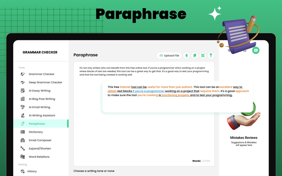 #5. AI English Grammar Checker/Fix (macOS) 由: Ibrahim Zahid