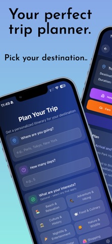 Perfect Trip - Trip Planner Screenshot 1 of 3