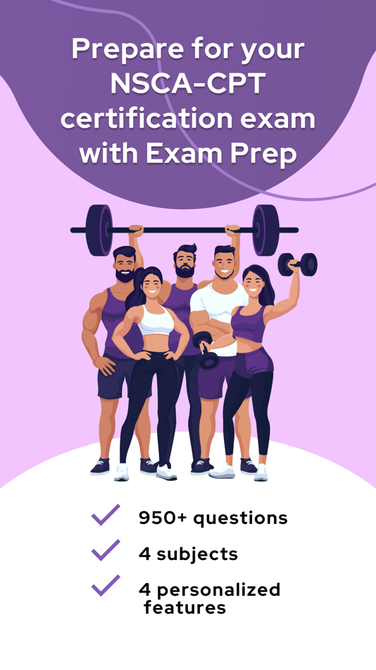 #1. Test Prep for NSCA CPT Exam (iOS) Podle: Exam Prep OU