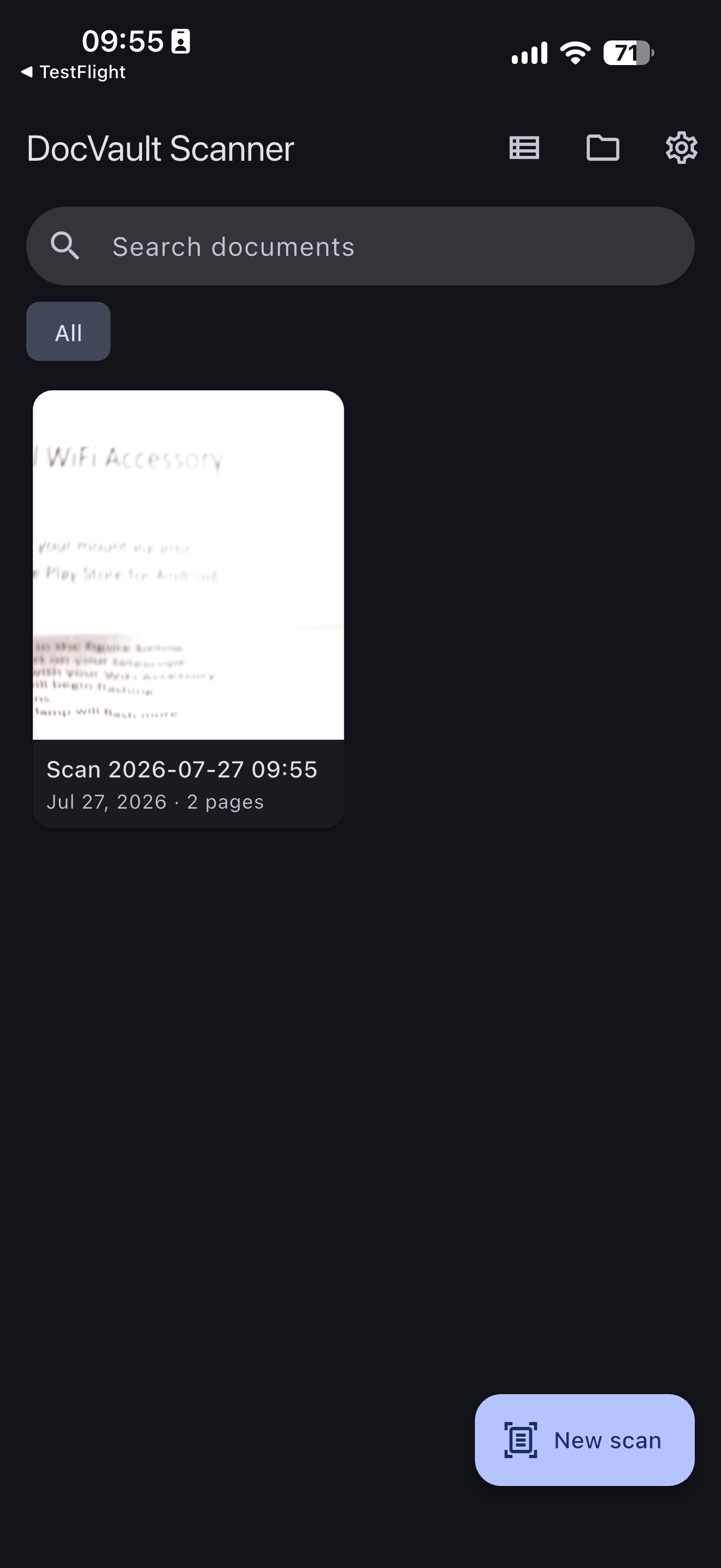 DocVault - Scanner screenshot 2