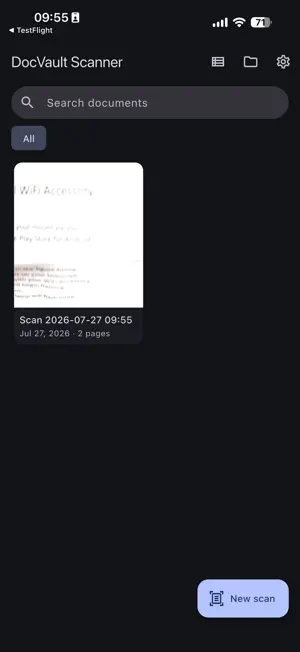 DocVault - Scanner screenshot 2
