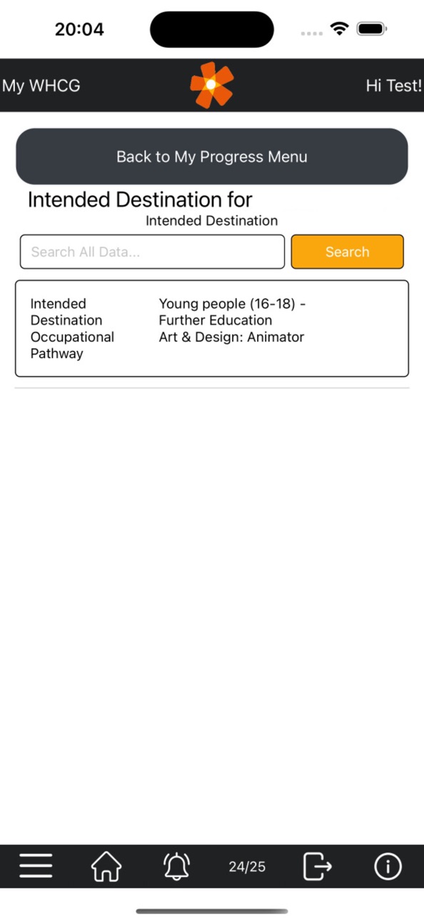 iPhone screenshot