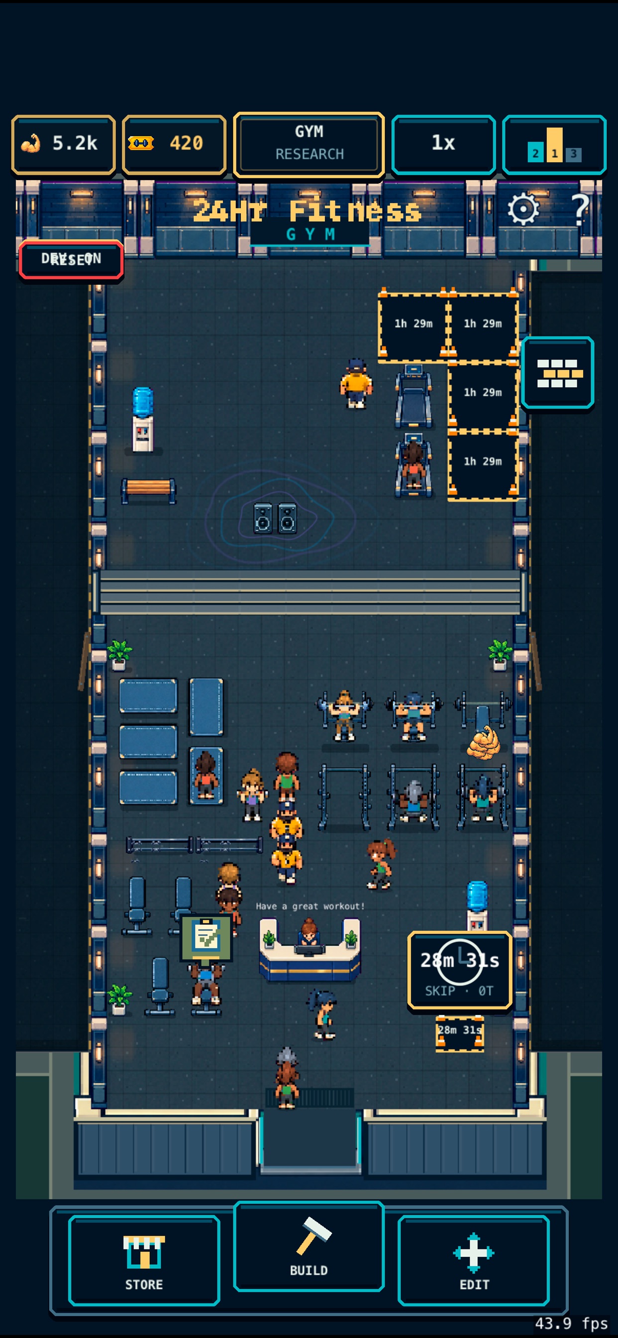 Screenshot 3 of GymClicker