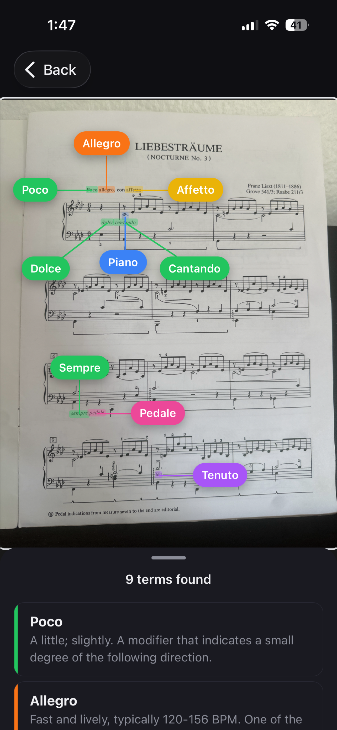 Sheet Music Explainer screenshot 8