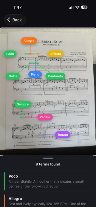 Sheet Music Explainer Screenshot 7 of 7