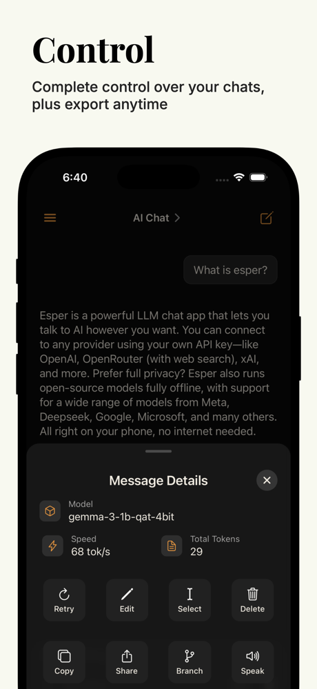 esper – IA offline screenshot 5